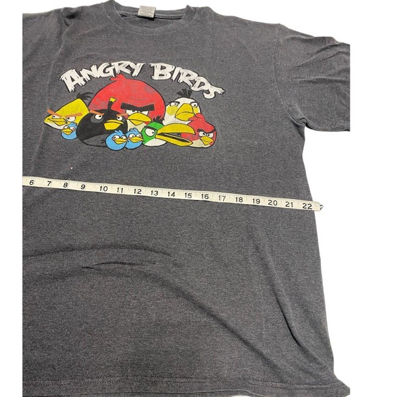 Angry Birds by fifth sun T-shirt Gray size Medium - Picture 5 of 6